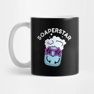 Soaperstar Cute Super Star Soap Pun Mug